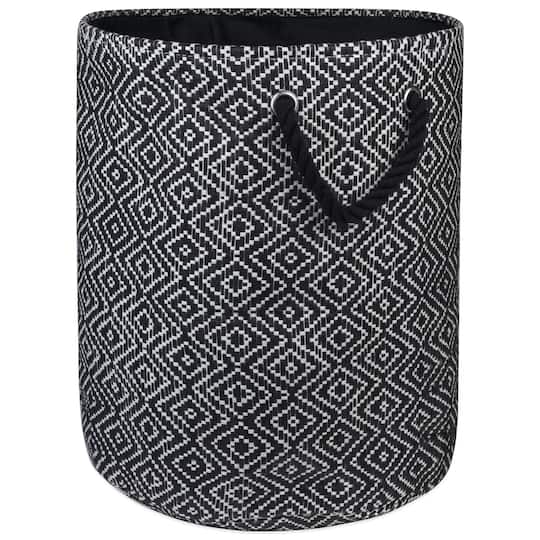 DII® Medium Diamond Weave Round Paper Storage Basket